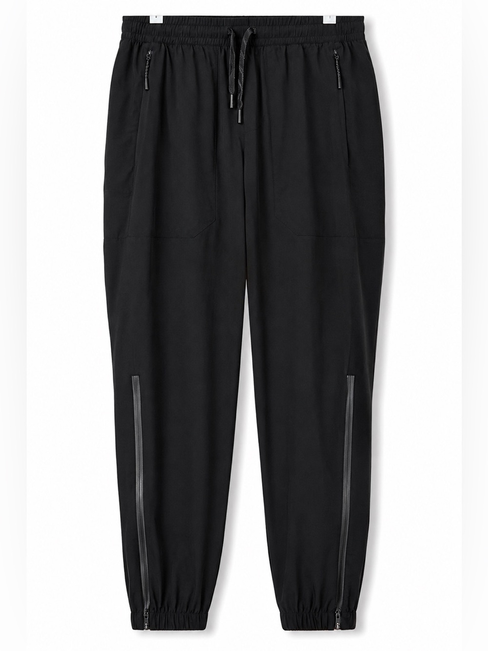UNRL DWR Track Pants Golf Jogger Black Water Resistant Windproof Mens S NWOT